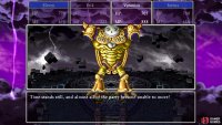 He can freeze time for the entire party, except for one character