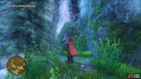 Search near the waterfall to the east of the Académie for the fourth target