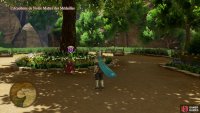 Look to the left of the entrance to the Acadamie to find Zazie