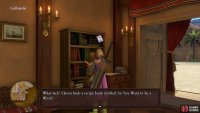 Search the bookshelf in the Inn for a Recipe Book to forge magical based equipment