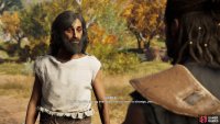 Speak with the civilian on the path beside the house to discern the location of Praxithea.