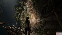 Follow the path up the craggy wall