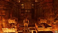 Open the doors to reveal clues