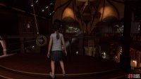 Interact with the wheel crank