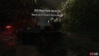Use objects to distract enemies and isolate them