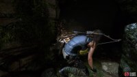Crouch through the tunnel to the next room