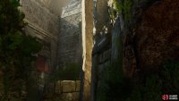 Enter the opening above