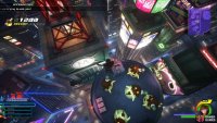 Bounce on the Flan with sparkles above it to move to another building