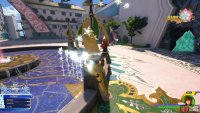 then strike the contraptions of the fountain to find a Heart Fragment