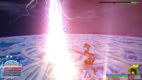 her Thunder Strike can’t be blocked so dodge to the side of them