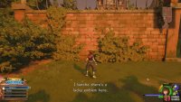 Look on the left wall to find the final Lucky Emblem