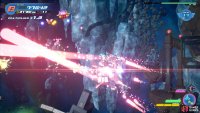 barrel roll to avoid the laser attack.