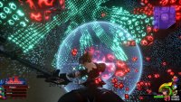 all of the lasers can be blocked with careful timing.