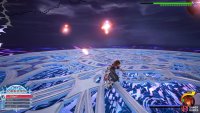 stand still and deflect his Red Orbs