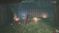 After breaking all of the blood clots, you can find an easy Blue Orb Fragment