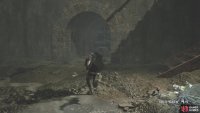 drop to the bottom and stand in the doorway to find the Secret Mission