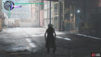 Climb the stairs shown to find the Secret Mission at the top