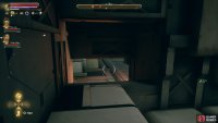 Find a passage leading to the hidden hangar in the stevedore quarters.
