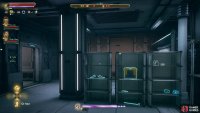 With the correct ID Cartridge you’ll be holographically disguised in restricted areas - movement depletes the purple bar at the bottom of the screen.