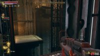 Jump to some ledges and climb some ladders