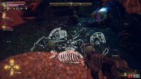 When you’re ready to fight the Mantiqueen, place the primal pheromones on the bone pile,