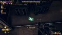Search the storage facility on Terra 2 to find the Acid Sweeper.