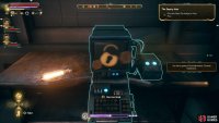 and access the terminal in the Mardet station to get the data Max is after.