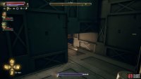 You can find a passage leading to a small office adjacent to the cargo room.