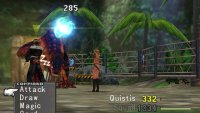 If Sleep is junctioned to a weapon, that character can effectively keep the T-Rexaur neutralized most of the battle