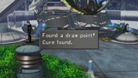 Nab a Cure Draw Point as you leave Balamb Garden