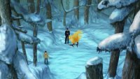 Have the chocobo dig at the pictured location