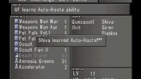 then use these Accelerators to teach three GFs the Auto-Haste ability