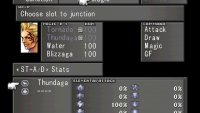 Once Selphie joins your party, junction GFs and magic to your characters, and if you can, junction Thunder/Thundaga to your Elemental Attack