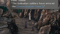 En route to the Communications Tower you’ll get intel from a Dollet Soldier