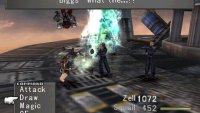 Deplete the HP of either Biggs or Wedge and the fight with them will end