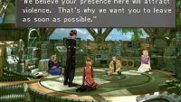 Talk to the mayor to find out that you have some insurmountable differences
