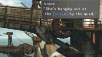 As you return to the Garden, Irvine will tell you about Selphie’s mood