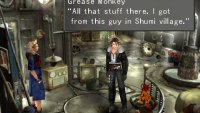 In the Grease Monkey’s house you’ll find an odd statue…
