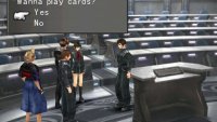 Challenge a girl in a classroom