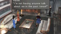 After some news regarding Siefer, Squall will throw a tantrum
