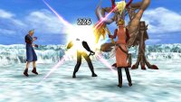 Abadon can employ various melee attacks