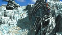 Walk over the skeleton of some great beast