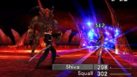 Keep your characters above 100 HP by drawing and casting Cure from Ifrit