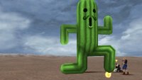 Jumbo Cactuar’s most common attacks include a stomp