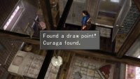 Near a cabinet you’ll find a Curaga draw point
