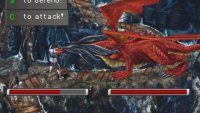 During the dragon duel you’ll have to block incoming attacks…