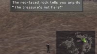 When you find a red face that lies about the treasure being underfoot…