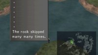 After you’ve seen them all, skip rocks repeatedly until it skips “many, many times”.