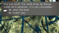 Pay the Shumi to access the draw point