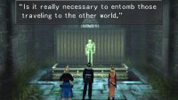 After defeating the Brothers, a ghost will thank you
